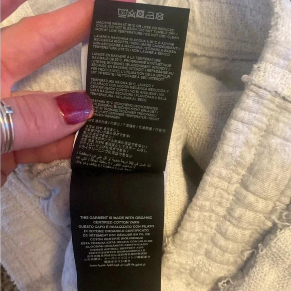 marcelo burlon county of milan CROSS INSIDE OUT SWEATPANTS - Picture 7 of 12